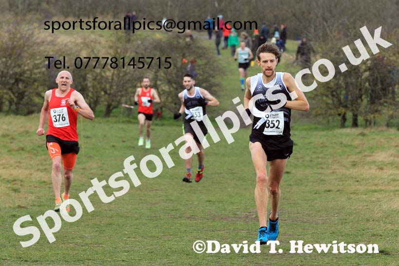 Mens 35 to 60 2022 NEMAA Open Cross Country Champs., Wallsend, Tyne and Wear. Photo: David T. Hewitson/Sports for All Pics
